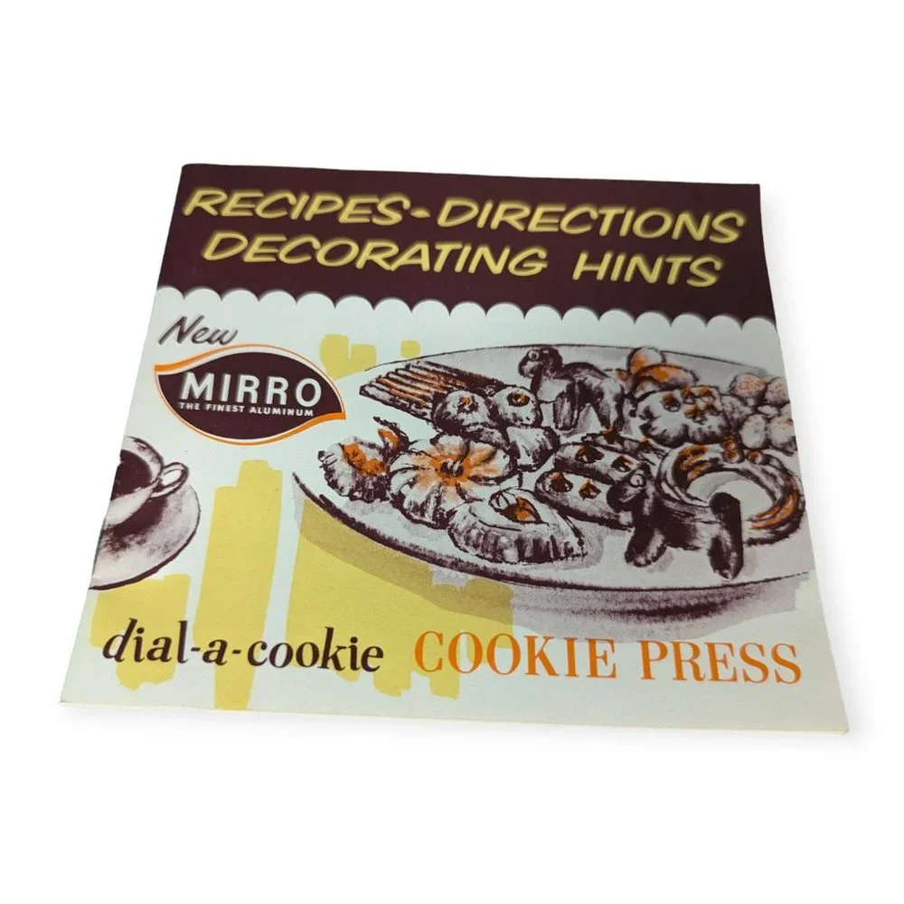 Vintage Aluminum Mirro Cookie Press